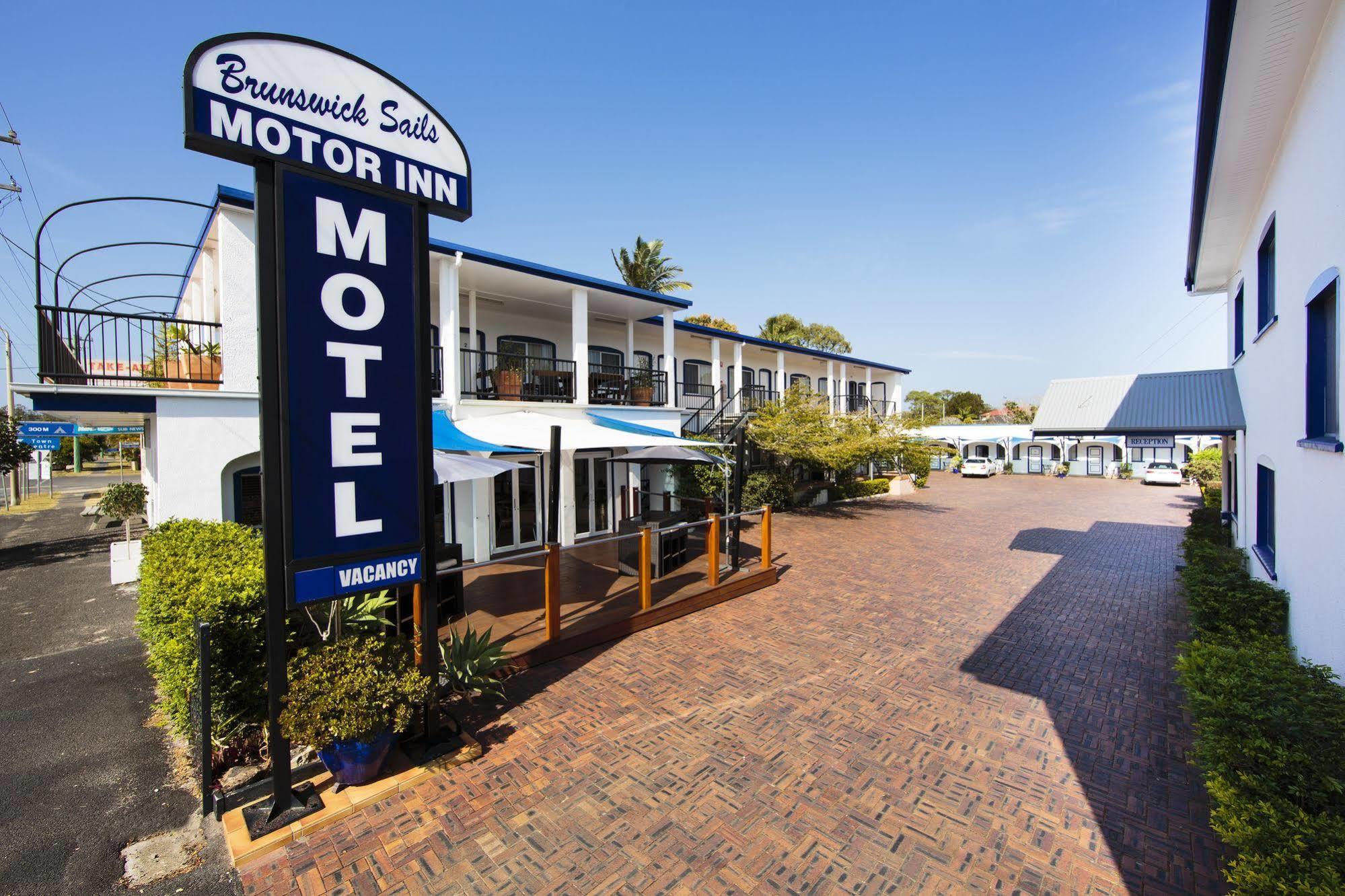 The Sails Motel Brunswick Heads Exteriér fotografie