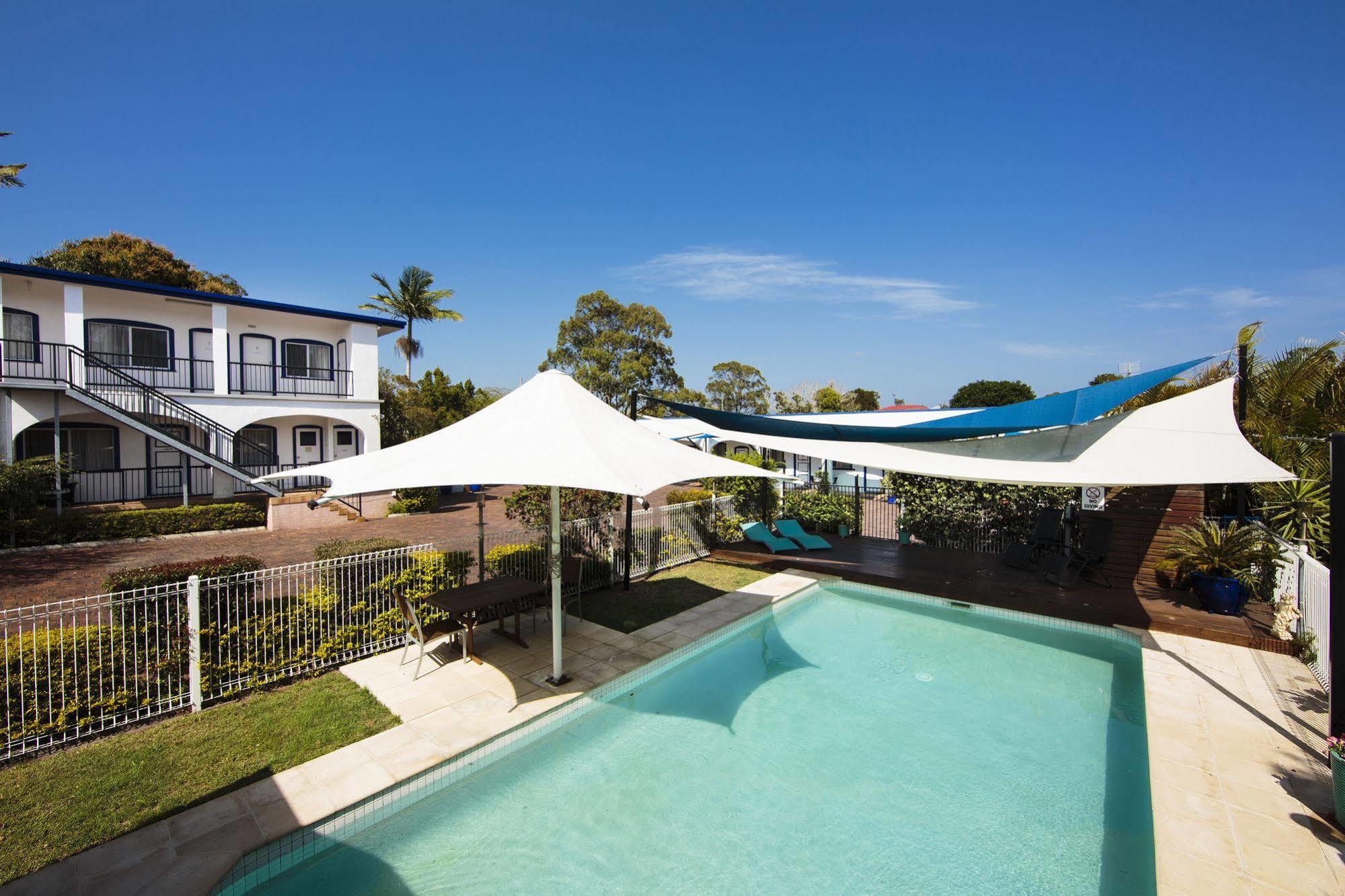 The Sails Motel Brunswick Heads Exteriér fotografie